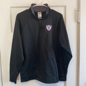 University of St Thomas black quarter zip